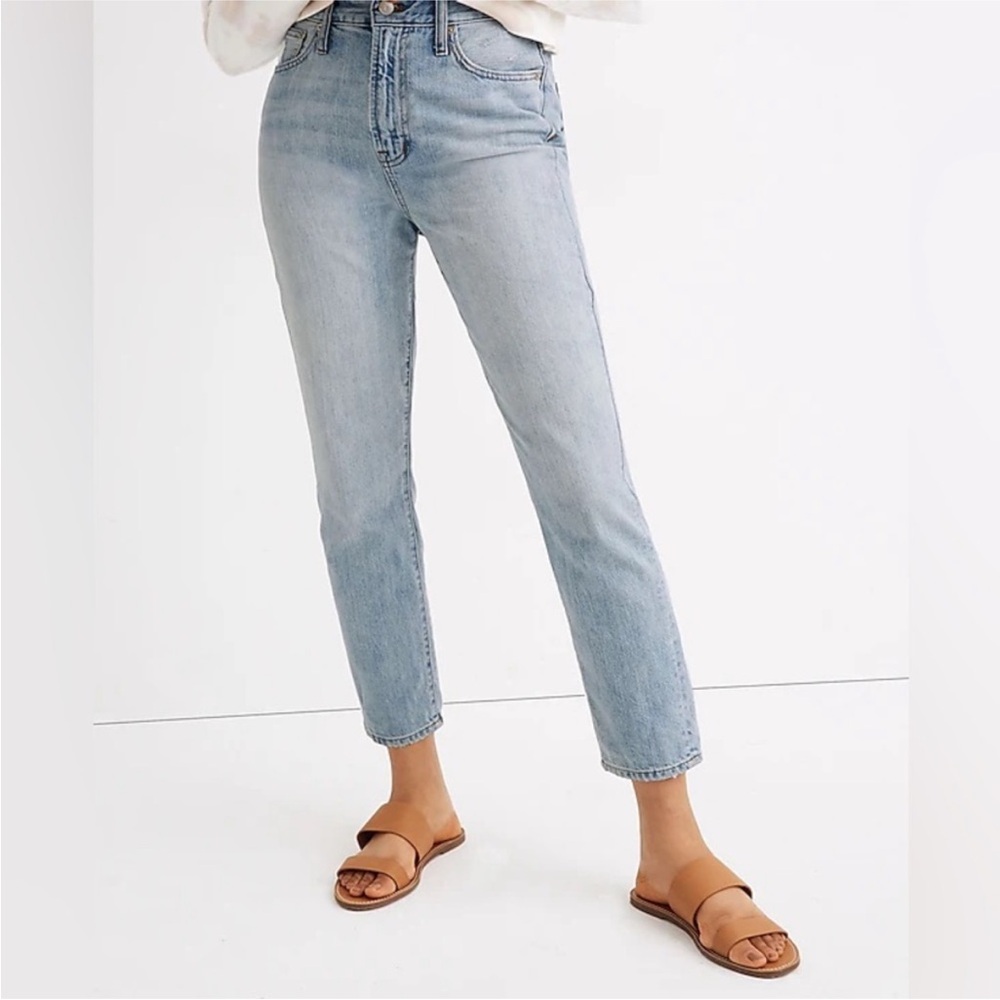 Madewell the curvy perfect vintage Jean light wash size 26